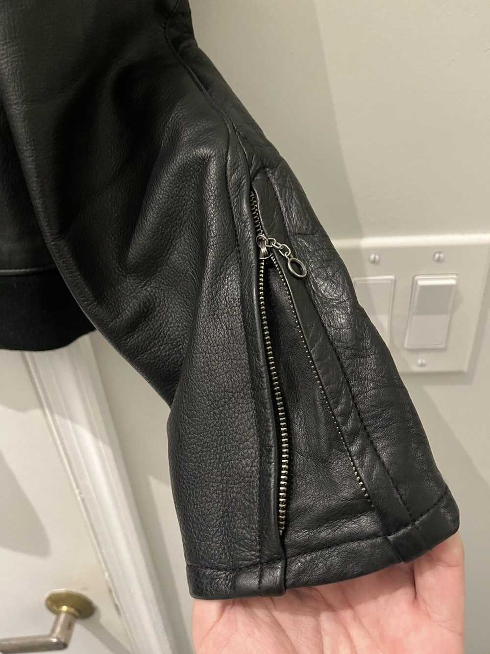 Japanese Brand × Leather Jacket Japanese Leather … - image 2