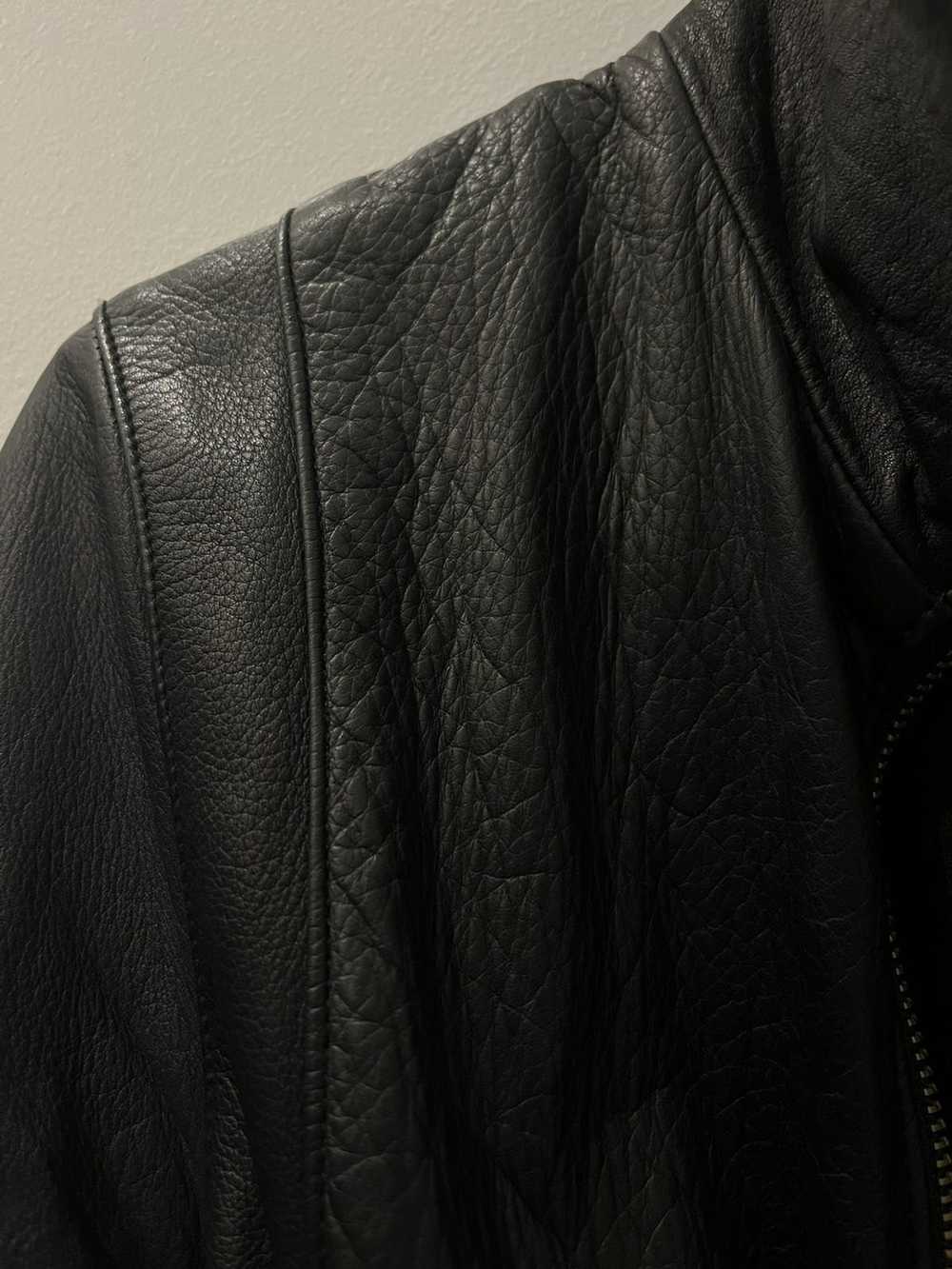 Japanese Brand × Leather Jacket Japanese Leather … - image 4
