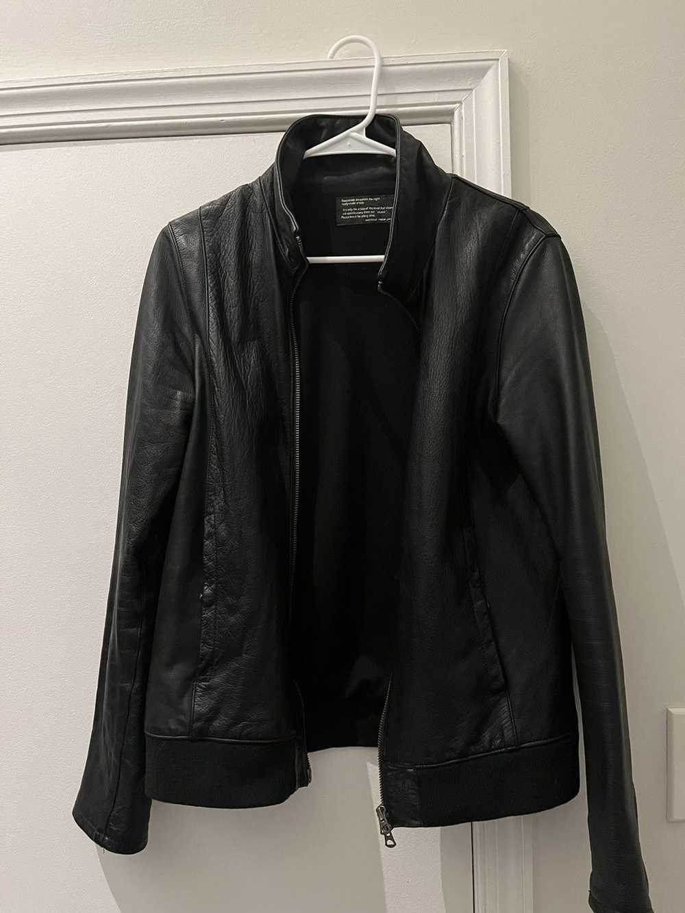 Japanese Brand × Leather Jacket Japanese Leather … - image 5