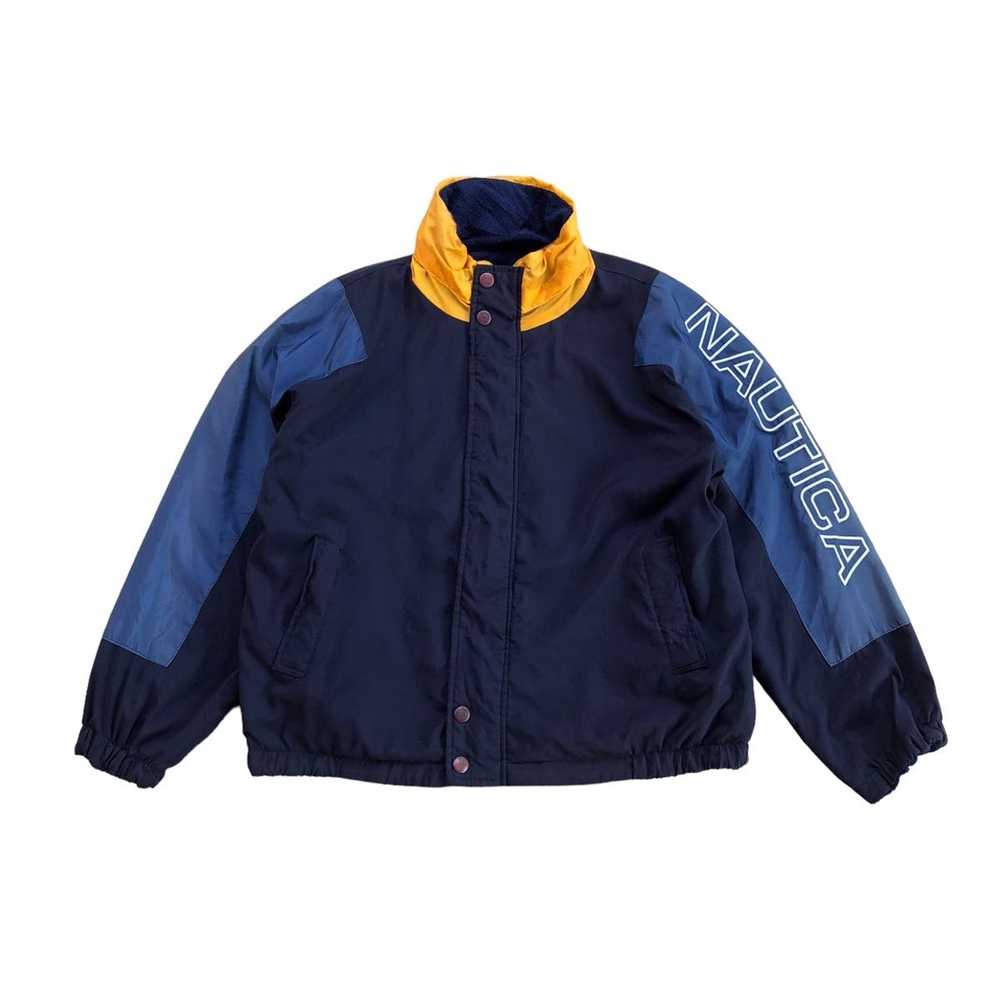 Nautica × Vintage 🔥Steals🔥NAUTICA Rare Sleeve S… - image 1