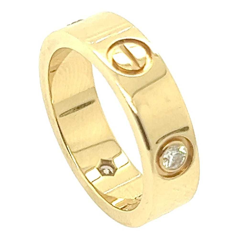 Cartier Love yellow gold ring - image 1