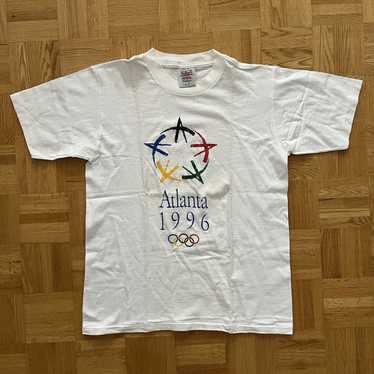 Vintage Vintage 90s Atlanta Olympics 1996 shirt W… - image 1