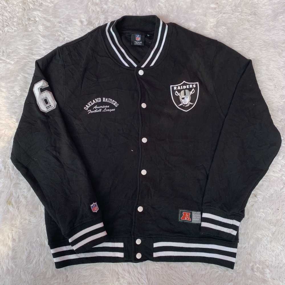 NFL × Oakland Raiders VARSITY NFL RAIDERS JACKET - image 1