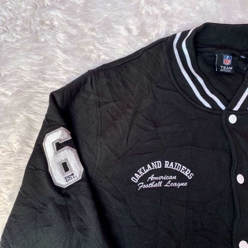 NFL × Oakland Raiders VARSITY NFL RAIDERS JACKET - image 2