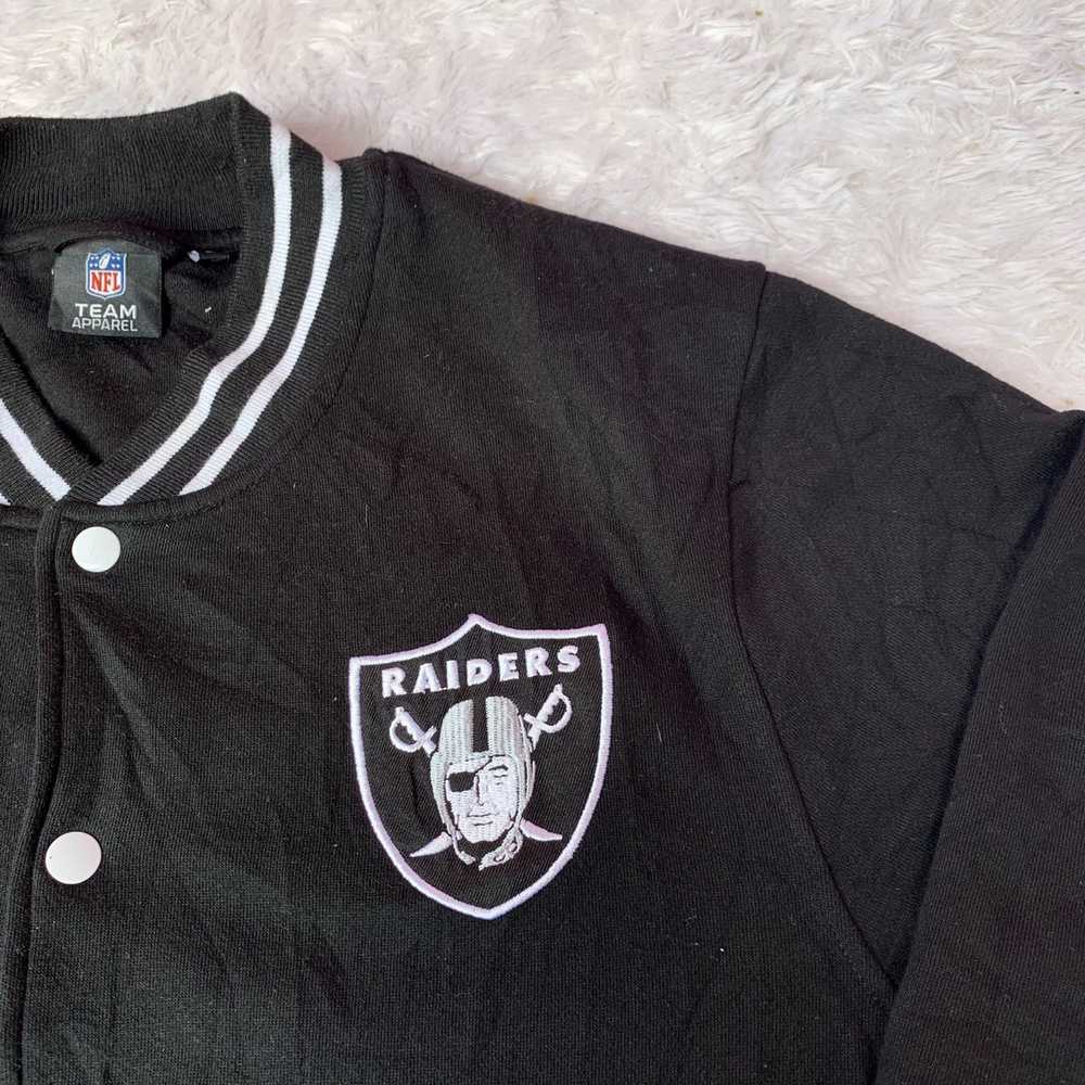 NFL × Oakland Raiders VARSITY NFL RAIDERS JACKET - image 3