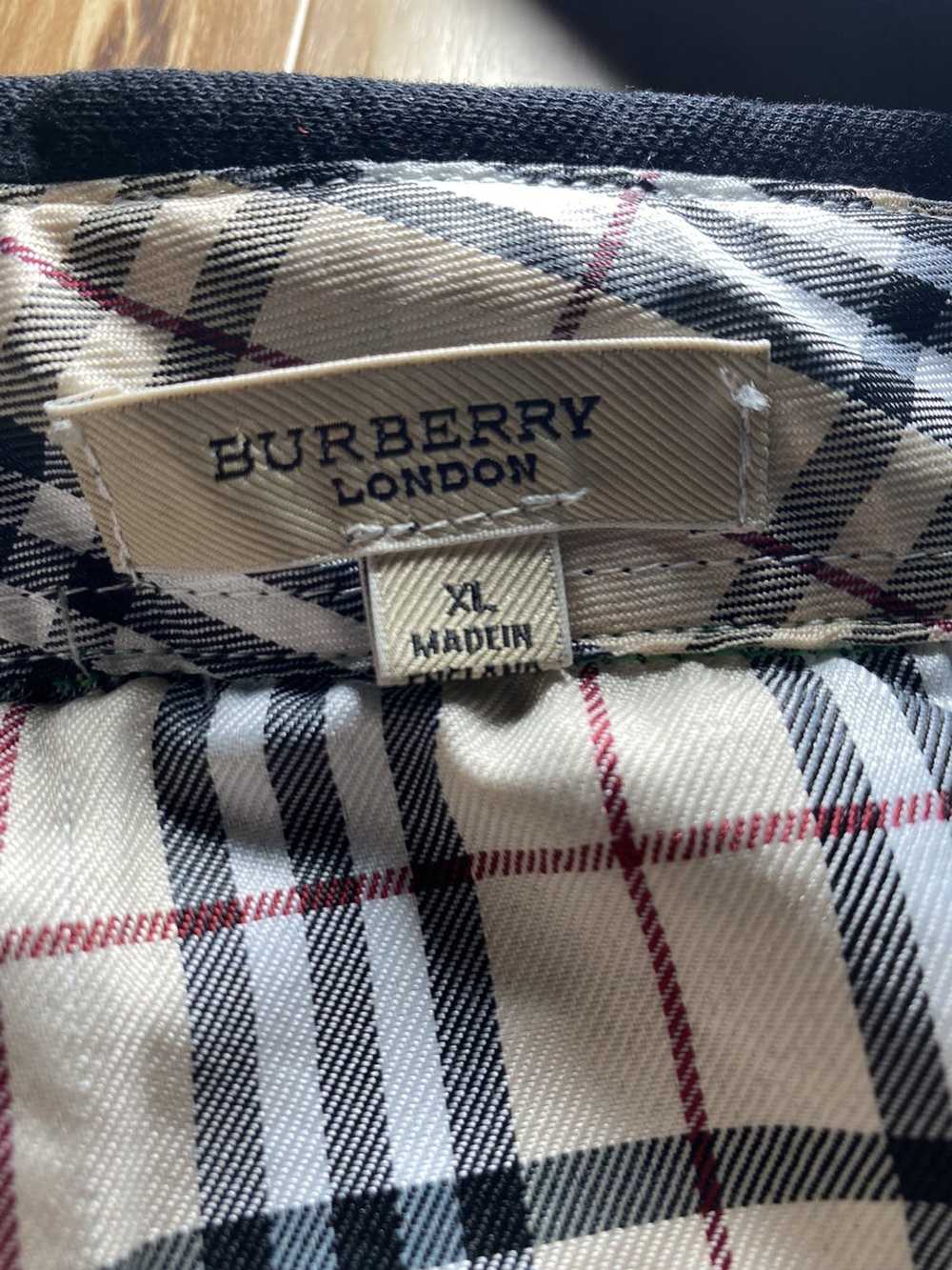 Burberry × Designer Burberry Collard Shirt Blk/Grn - image 4