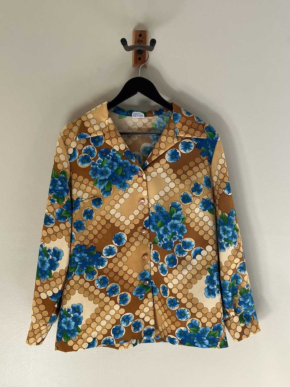 Vintage 70’s Patterns Button up - Gem