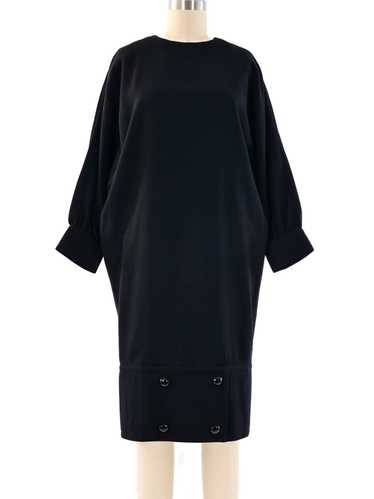 Pierre Cardin Black Batwing Dress