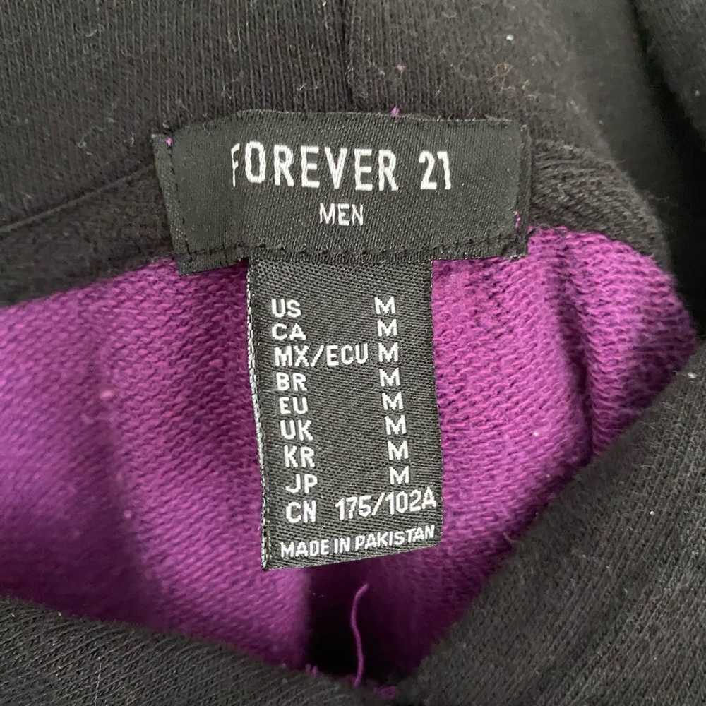 Forever 21 Purple hoodie tshirt - image 5