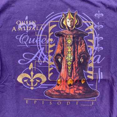 Disney Lucasfilm Girl's Star Wars: The Phantom Menace Padme Amidala Queen  Child T-Shirt