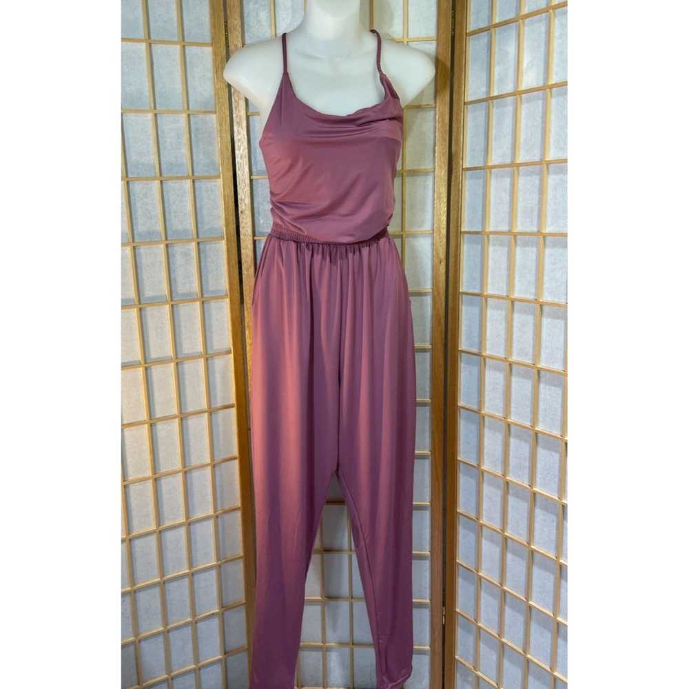 Other Peachy Girl L/XL Backless Jumpsuit - image 1