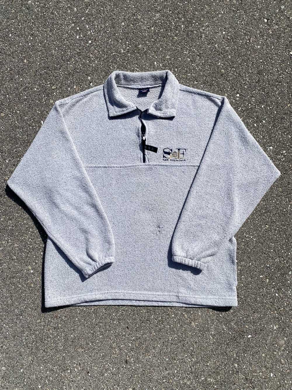 Made In Usa × Vintage San Francisco Quarter Zip P… - image 1