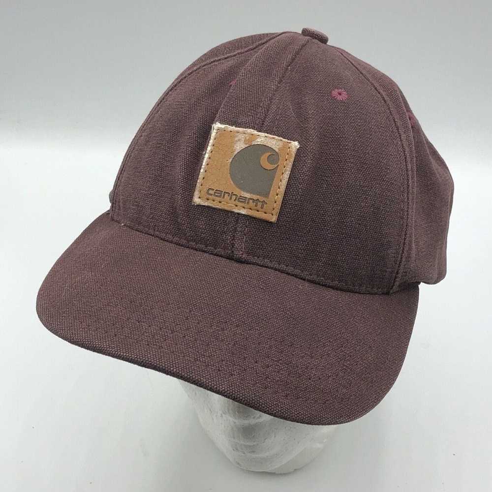 Carhartt Carhartt Leather Patch Canvas Snapback C… - image 11