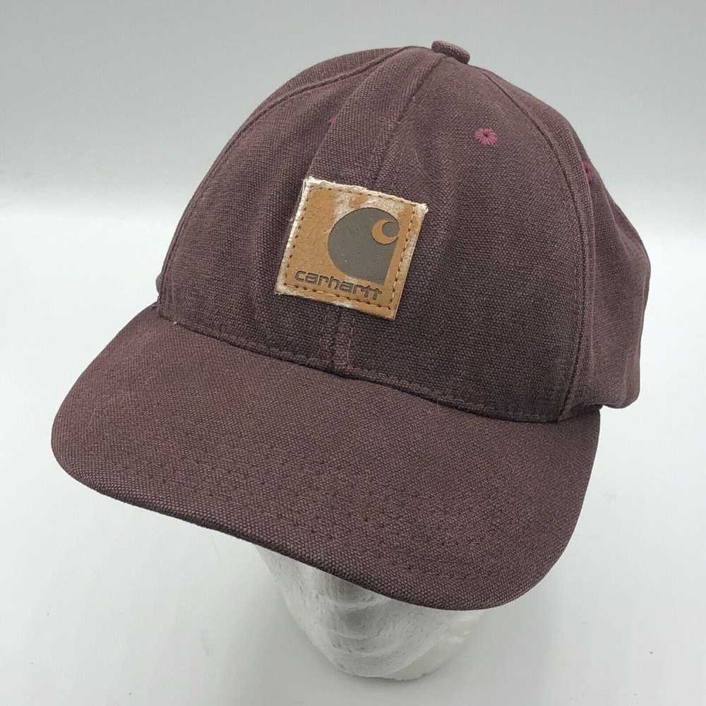 Carhartt Carhartt Leather Patch Canvas Snapback C… - image 1