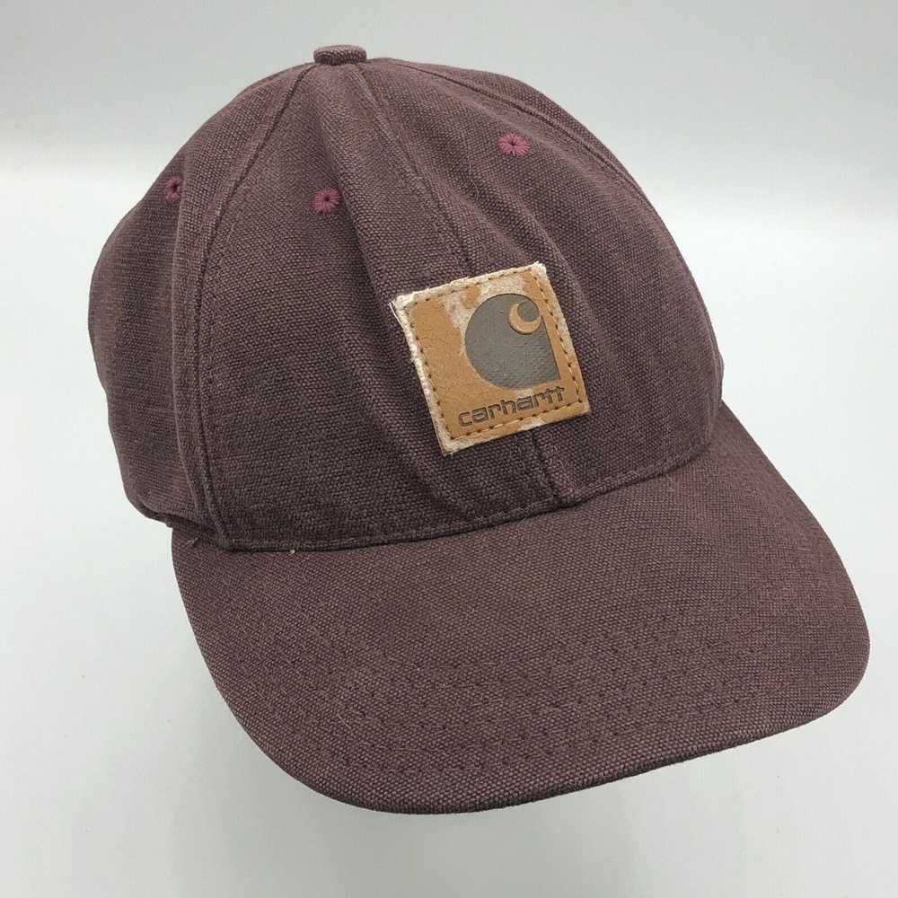 Carhartt Carhartt Leather Patch Canvas Snapback C… - image 6