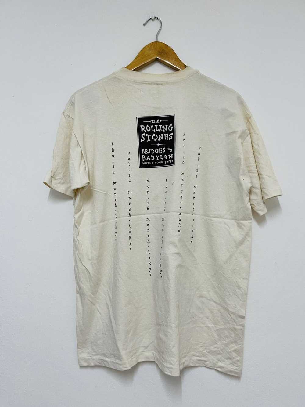 Band Tees × Vintage Vintage 90s The Rolling Stone… - image 2