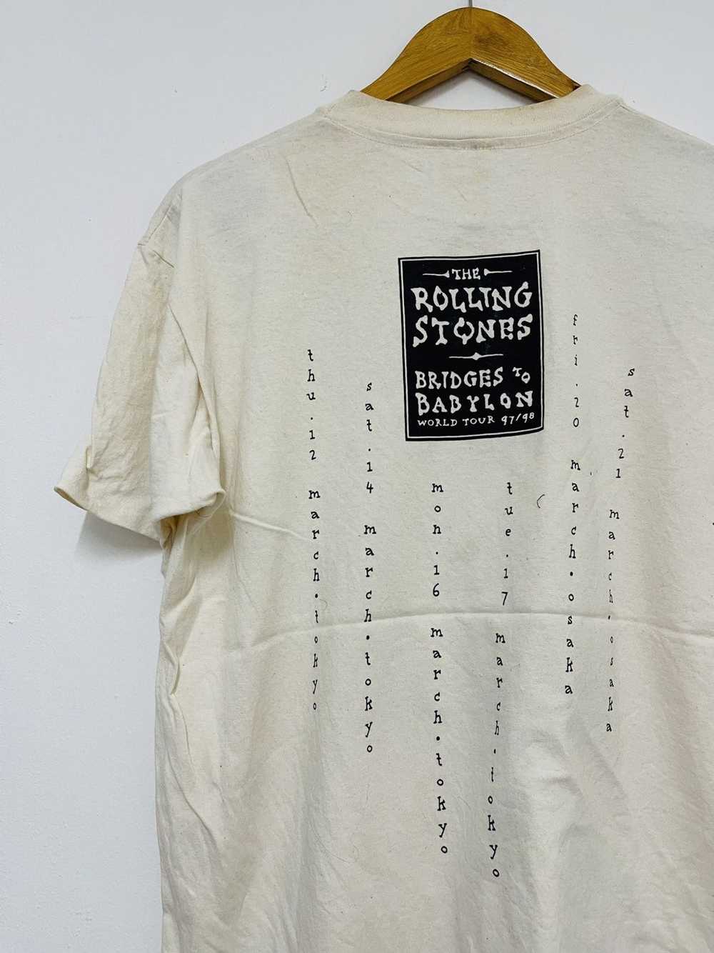 Band Tees × Vintage Vintage 90s The Rolling Stone… - image 4