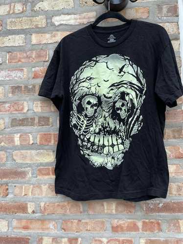 Other × Streetwear glow in the dark T-shirt skulls