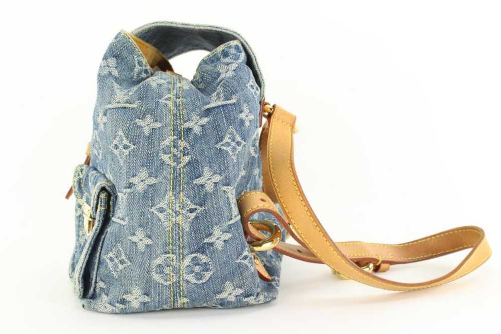 Louis Vuitton Louis Vuitton Denim Mini Backpack S… - image 5