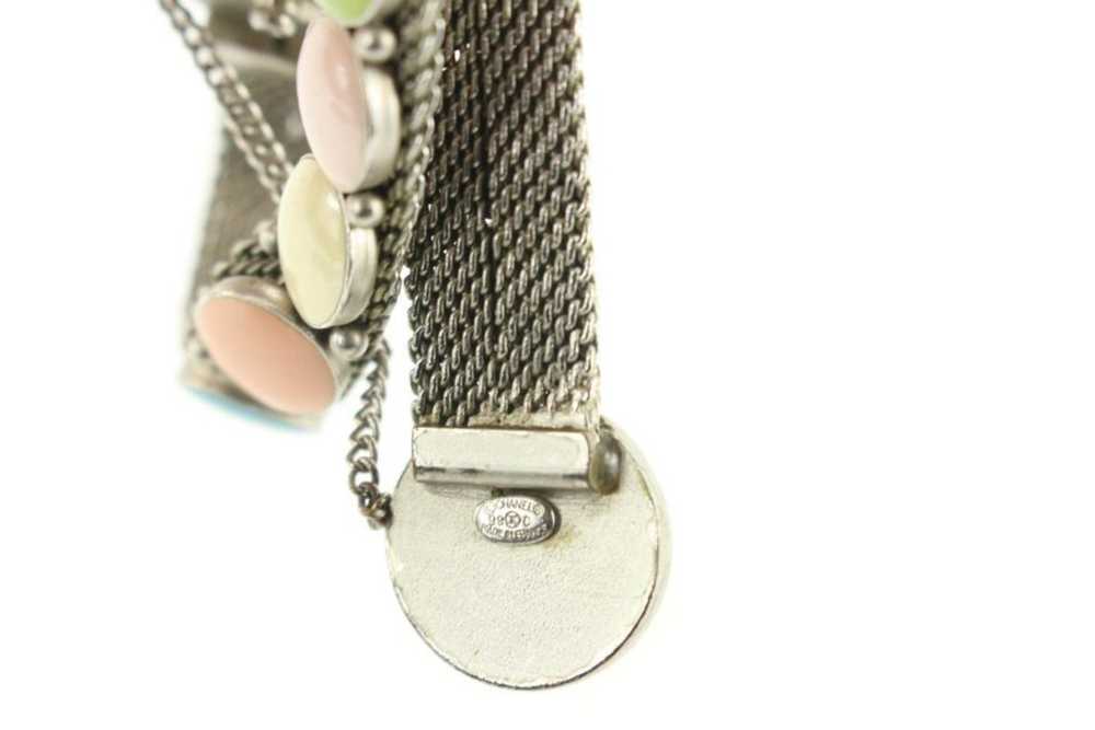 Chanel Chanel 99C Multicolor Candy Silver Mesh CC… - image 11