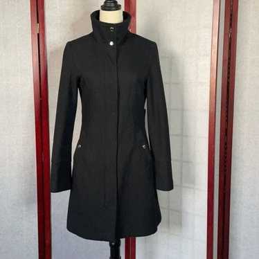 Guess Guess Military Style Wool Blend Pea Coat