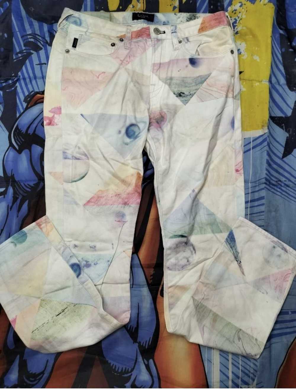 Paul Smith RARE PAUL SMITH JEANS abstract design - image 1