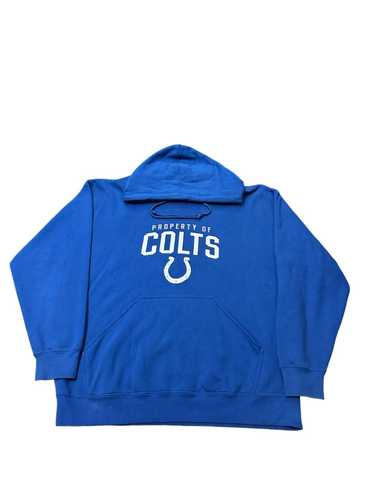 Nike Women's Logo Club (NFL Indianapolis Colts) Pullover Hoodie in Grey, Size: Large | 00Z506G98-D9C