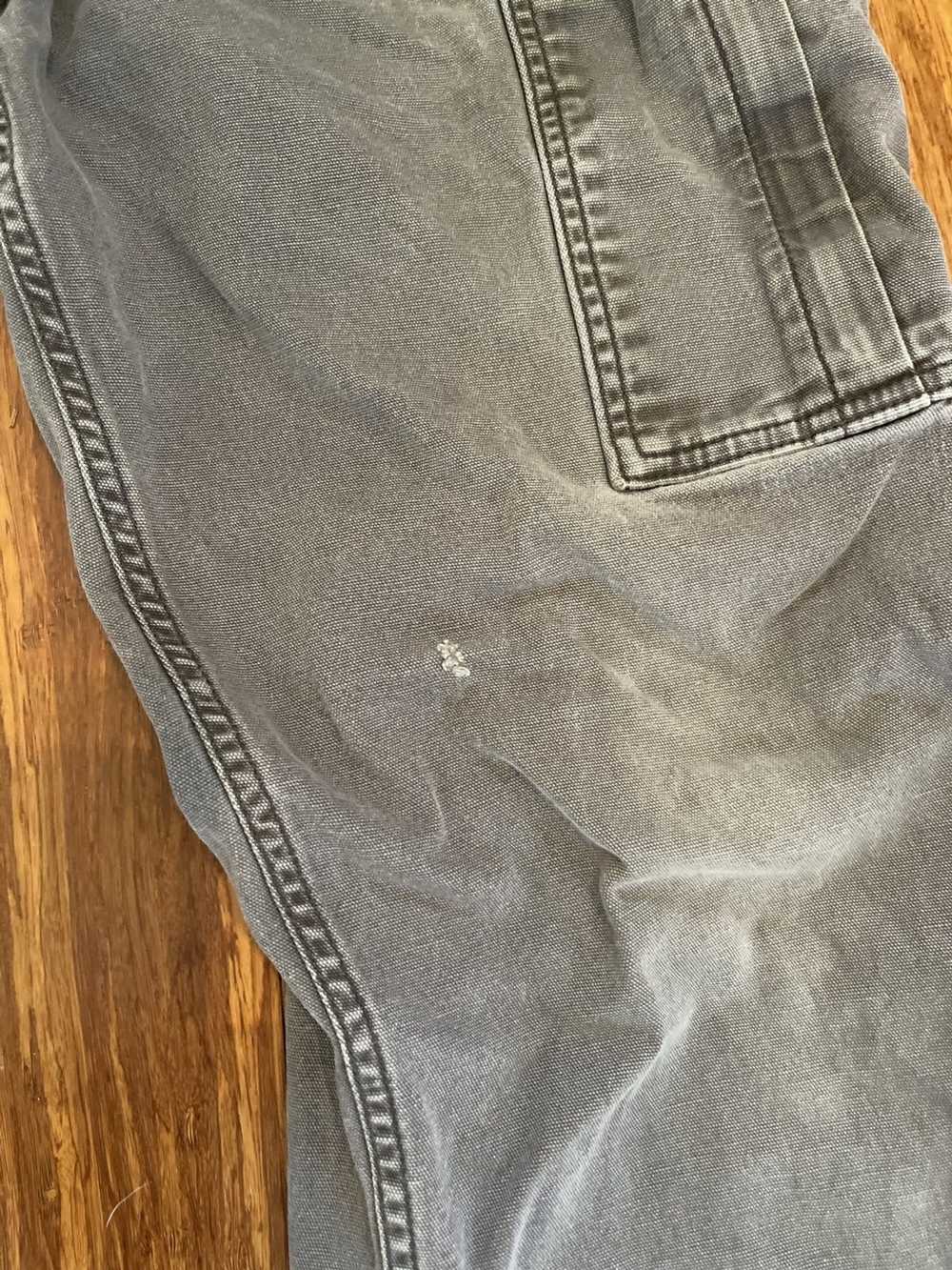 Carhartt Distressed Grey Carhartt Cargo Pants - image 3