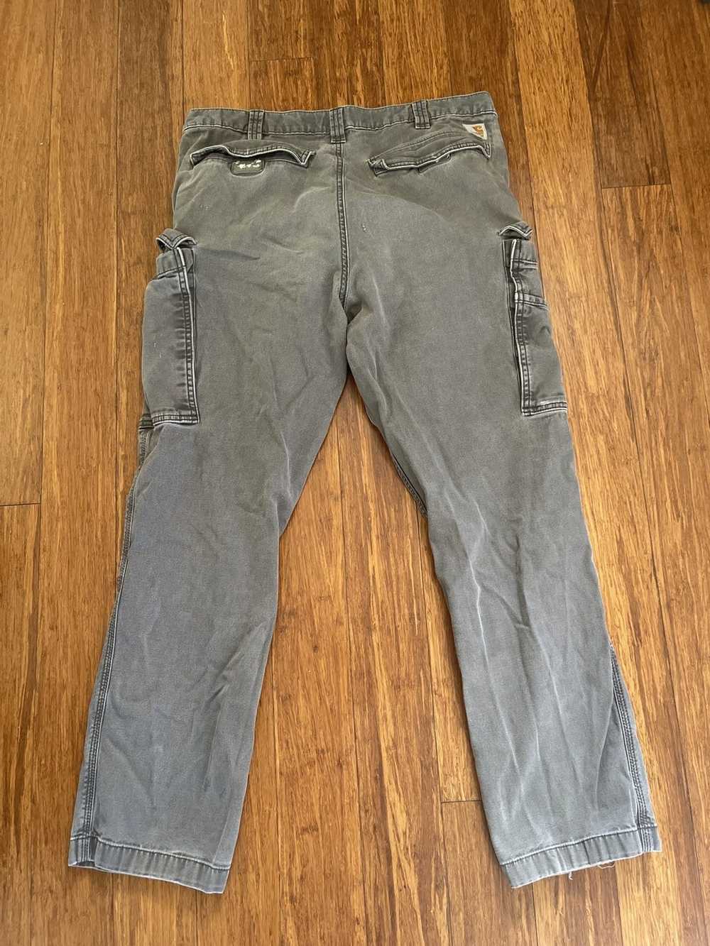 Carhartt Distressed Grey Carhartt Cargo Pants - image 8