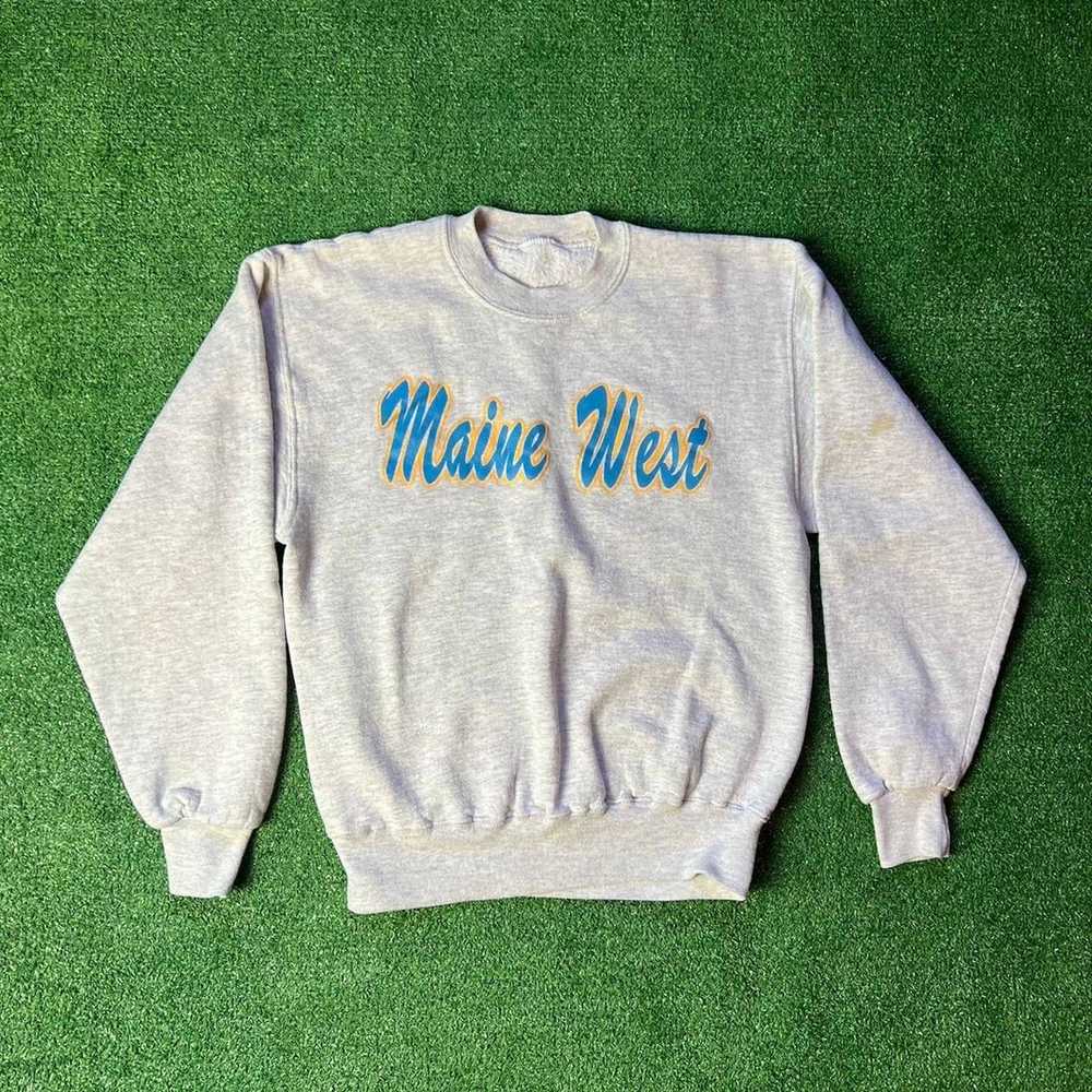 Vintage Vintage Maine West crewneck sweatshirt. - image 1