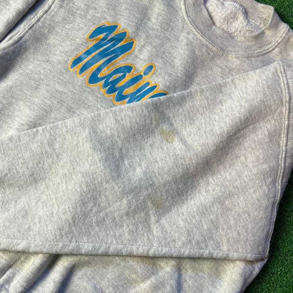 Vintage Vintage Maine West crewneck sweatshirt. - image 4
