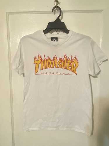 White thrasher outlet crop top