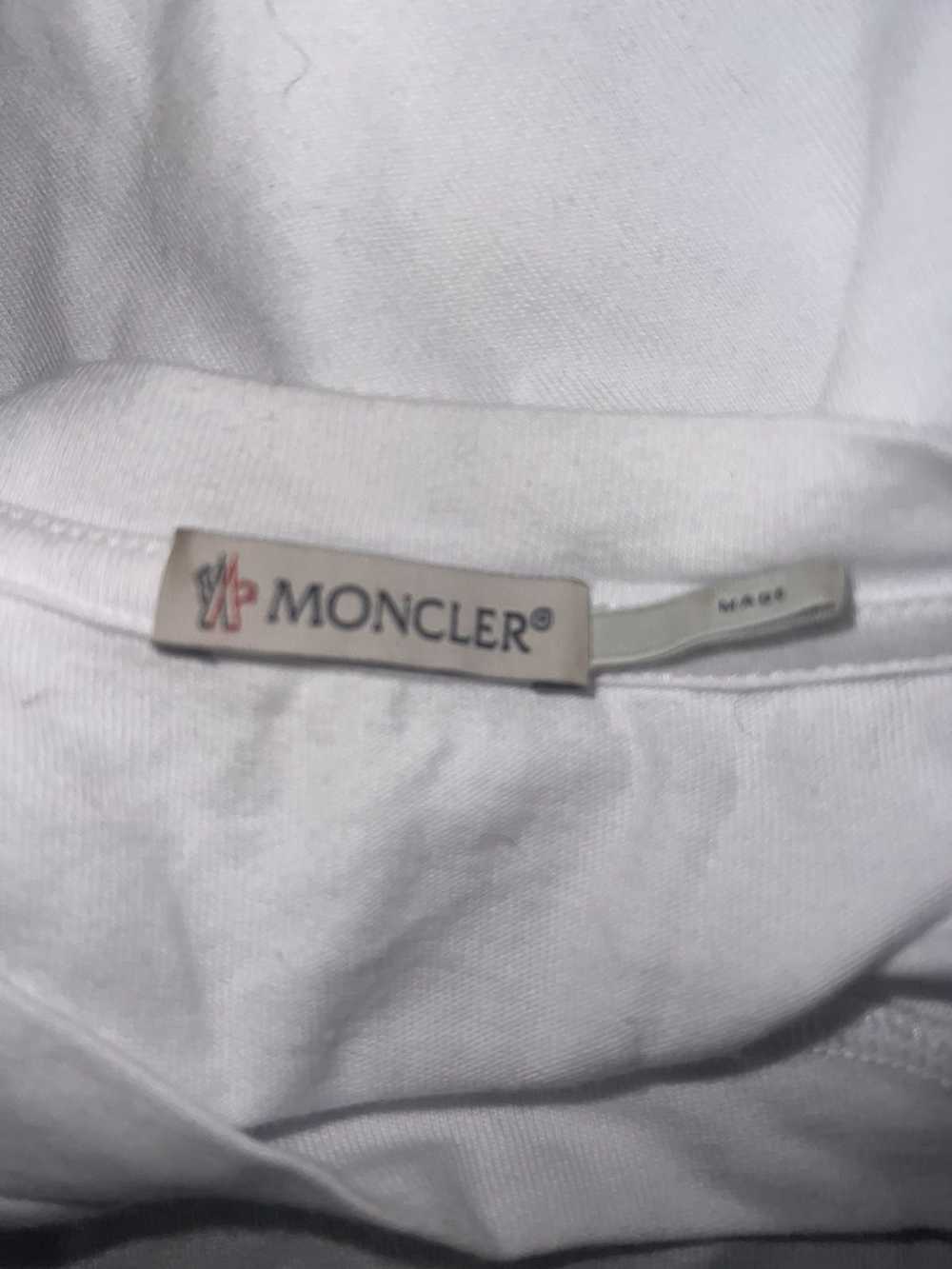 Moncler Moncler Men's logo-patch T-shirt - image 3