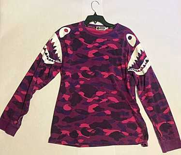 Bape 1st Camo Shark Day Pack - Rare Purple Colorway (used)