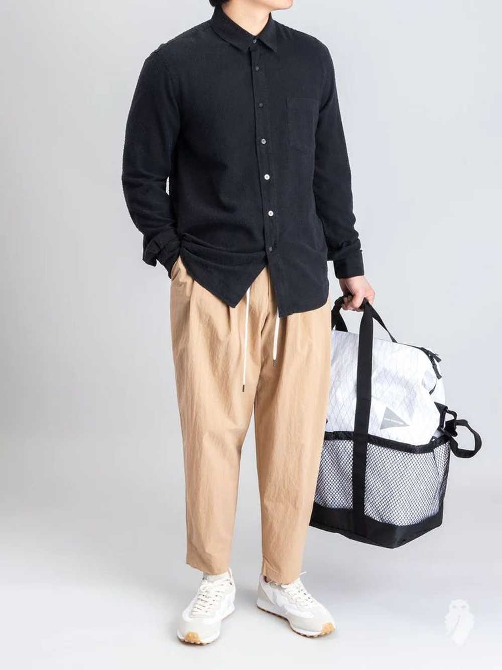 Kazuyuki Kumagai Attachment Nylon Sarouel Pants i… - image 4