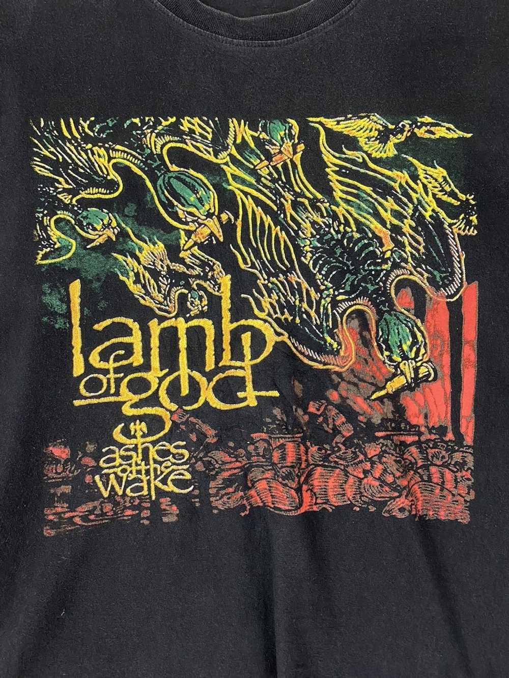 Band Tees × Vintage Lamb Of God Ashes Of The Wake - image 2
