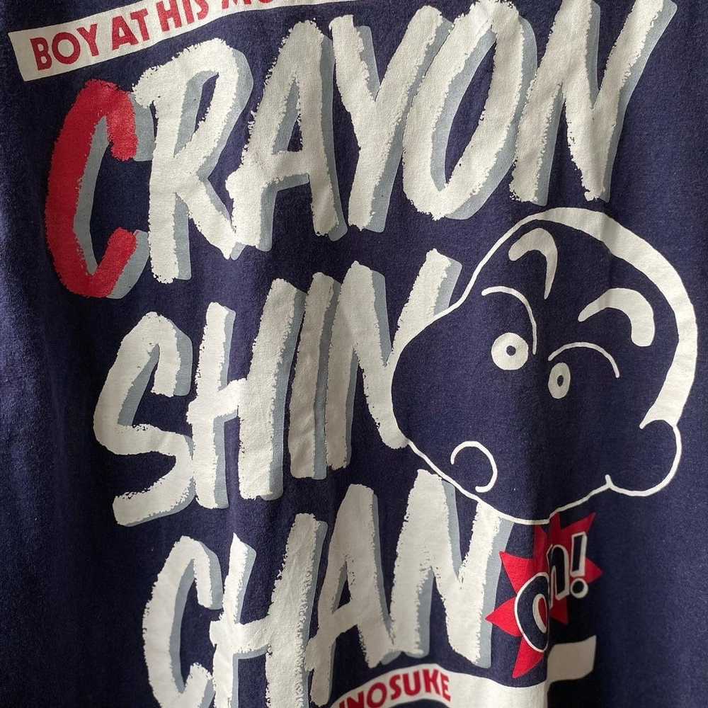 Anima × Movie × Vintage Crayon Shin Chan T-shirt - image 2