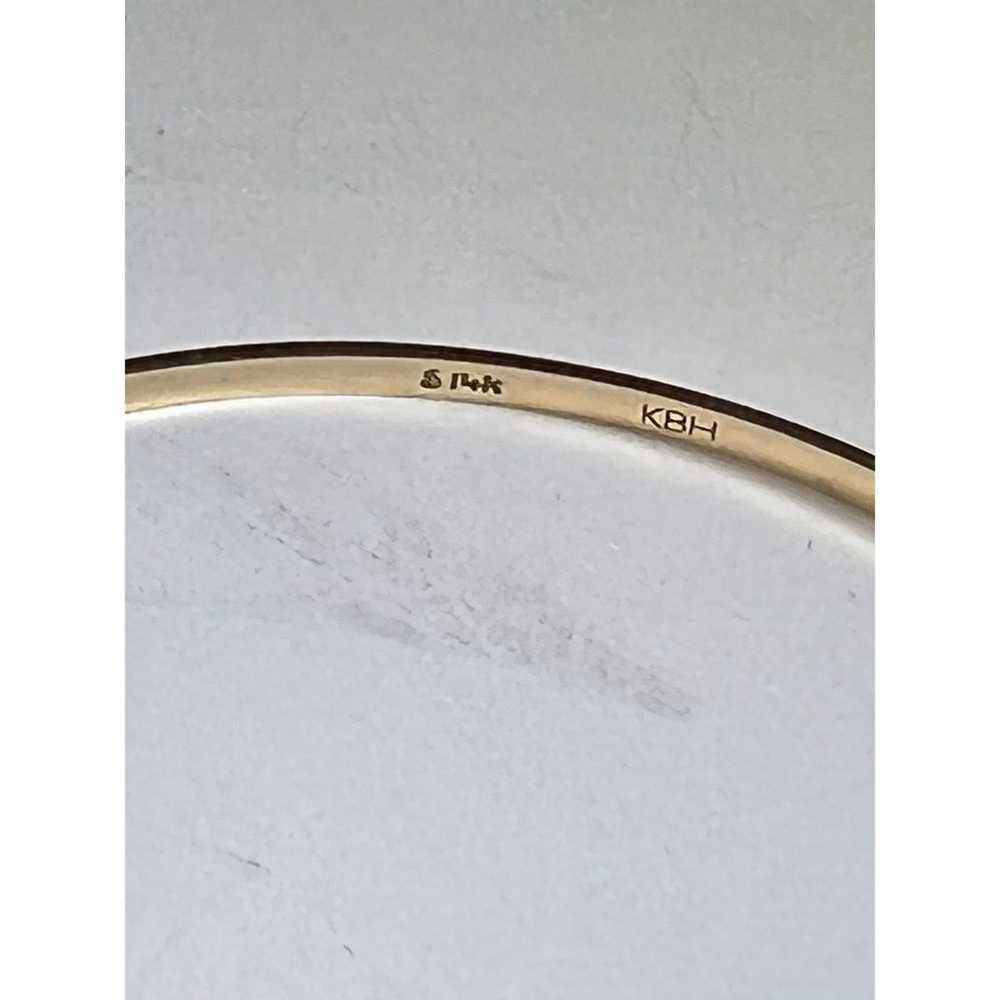 Other Bracelet 14K Yellow Gold KBH Reclaimed Skin… - image 6