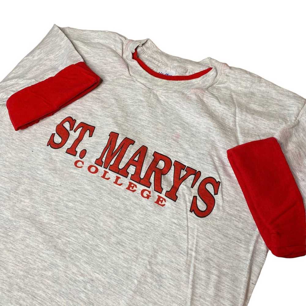 Tee Shirt × Velva Sheen × Vintage Vintage St. Mar… - image 1