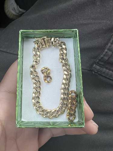Cuban Link Chain × Gold × Jewelry 10k Gold Cuban l