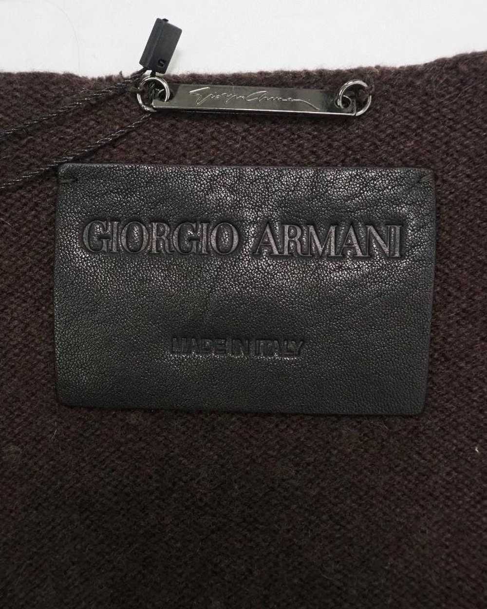 Giorgio Armani Giorgio Armani Leather and Cashmer… - image 5