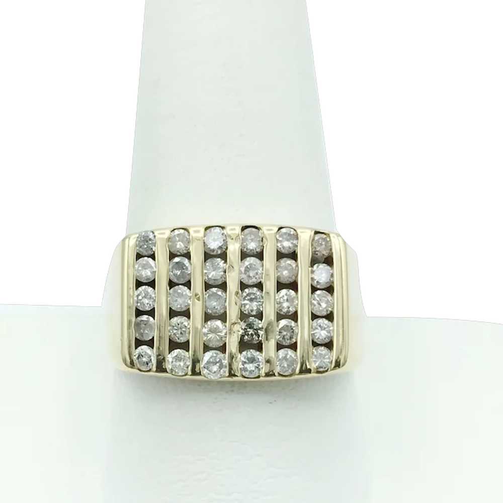 10K Men's Diamond Ring - image 1