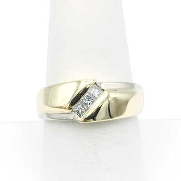 14K Men's Diamond Ring