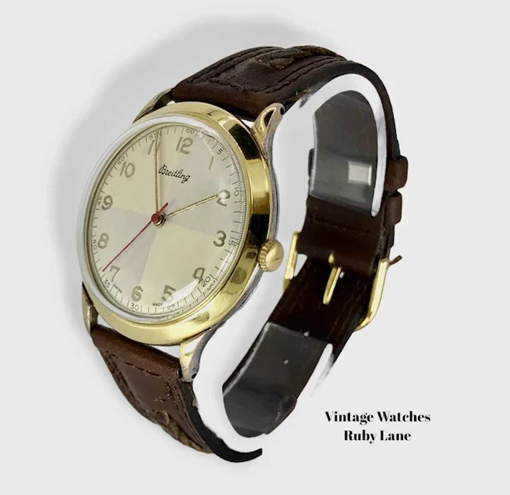 1949 Classic Breitling  Swiss Dress Watch - image 2