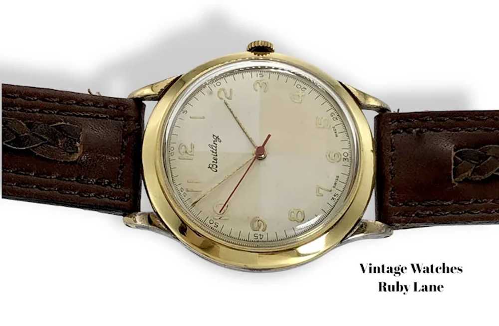 1949 Classic Breitling  Swiss Dress Watch - image 4