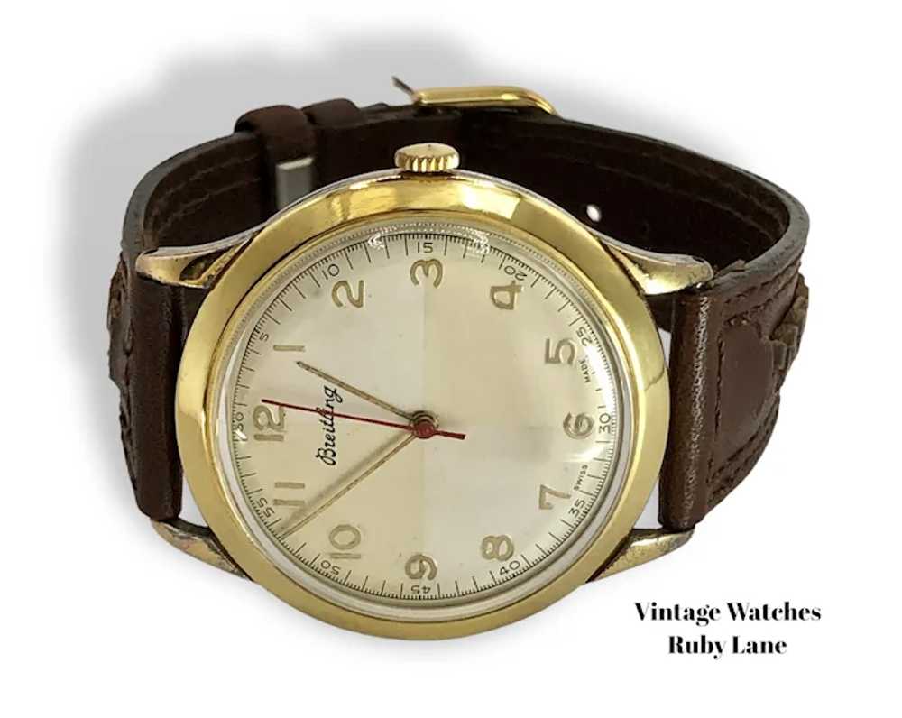 1949 Classic Breitling  Swiss Dress Watch - image 6