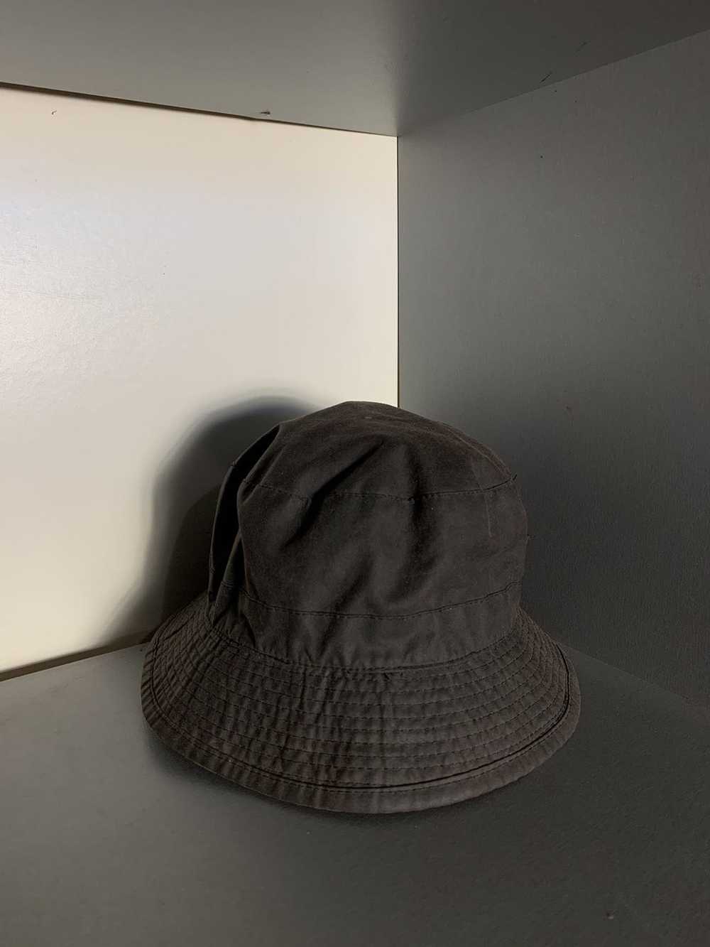 Barbour × Vintage × Waxed Barbour wax cap hat pan… - image 2