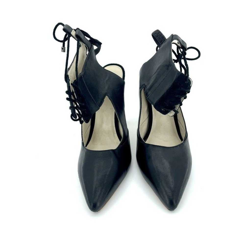 Other ALEPEL Chaine Pumps Black Leather & Suede L… - image 3