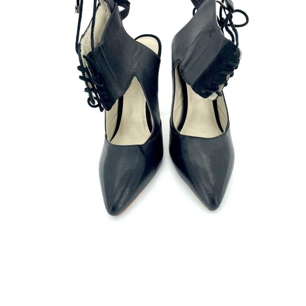 Other ALEPEL Chaine Pumps Black Leather & Suede L… - image 4