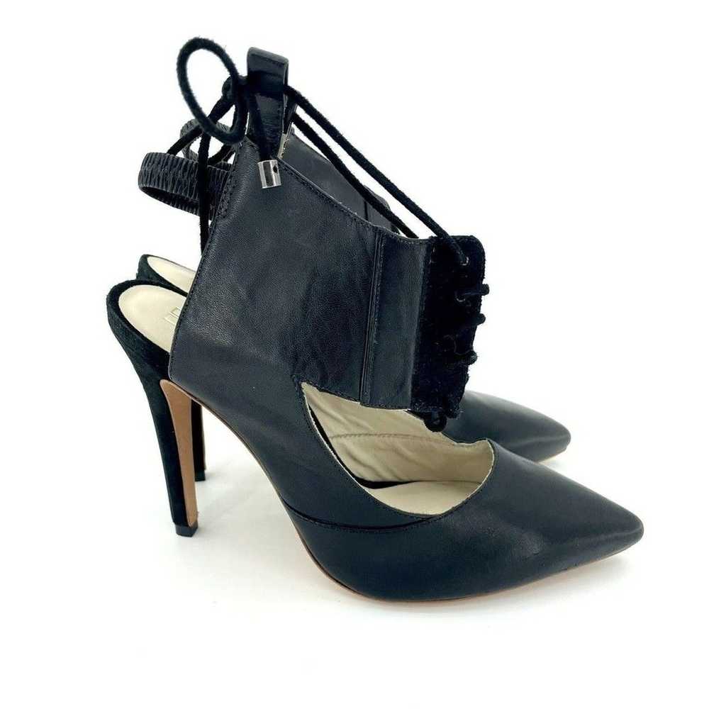 Other ALEPEL Chaine Pumps Black Leather & Suede L… - image 7